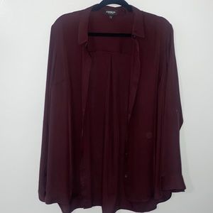 Express - XL The City Shirt Button Down